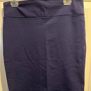 Blue pencil Skirt Sz Lg from Double Take